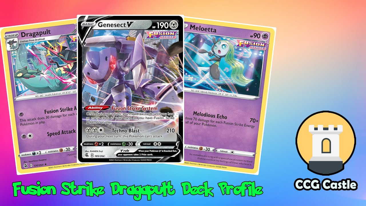 Fusion Strike Dragapult/Genesect V Deck Profile
