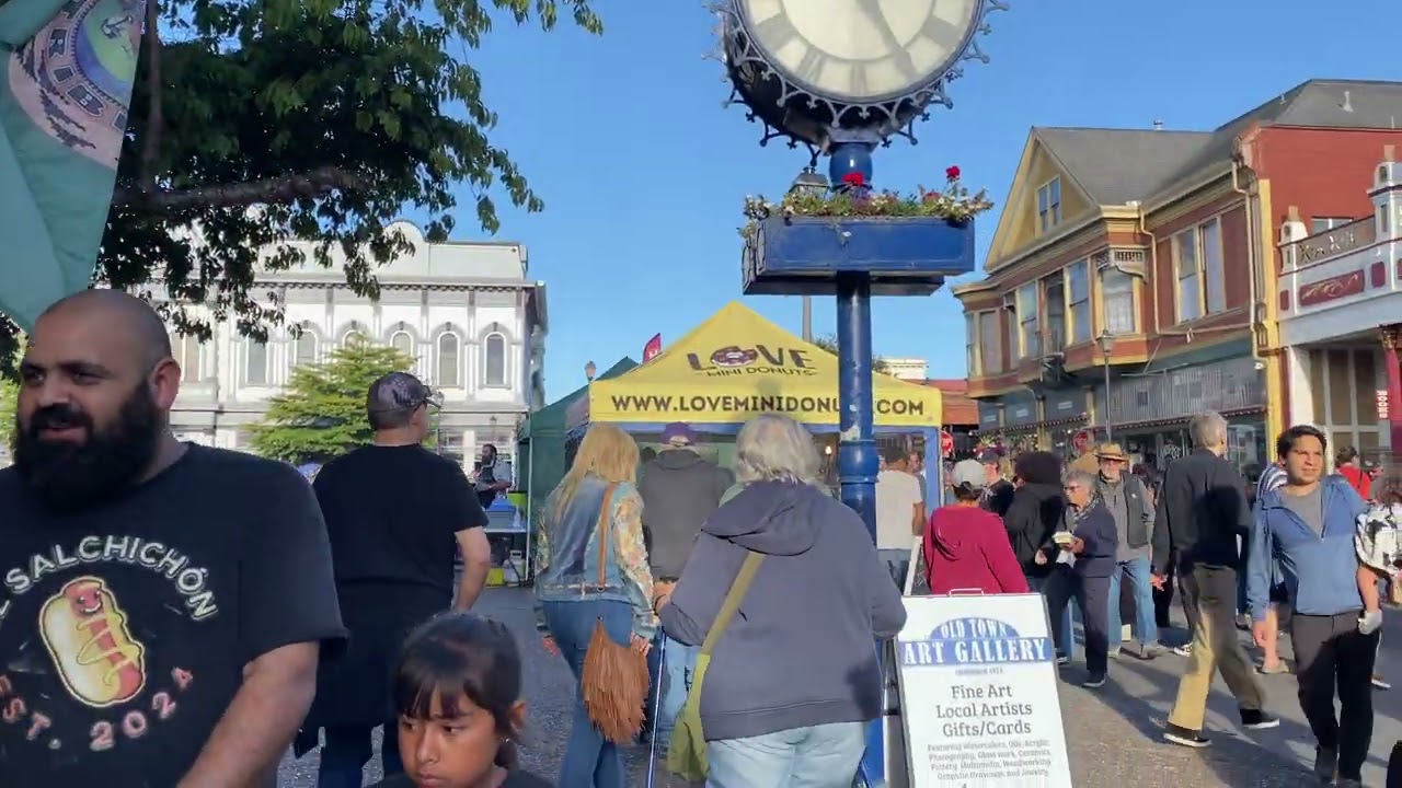 Friday Night Market. Eureka, Ca.