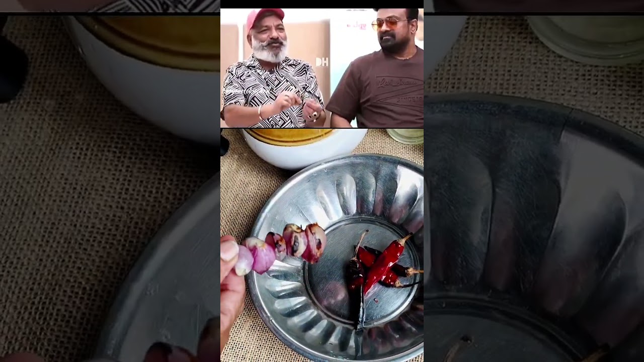 Jaffer Idukki 😌special ❤️ചുട്ടരച്ച ചമ്മന്തി 😍#viralvideo #jafferidukki #keralafood #ytshorts
