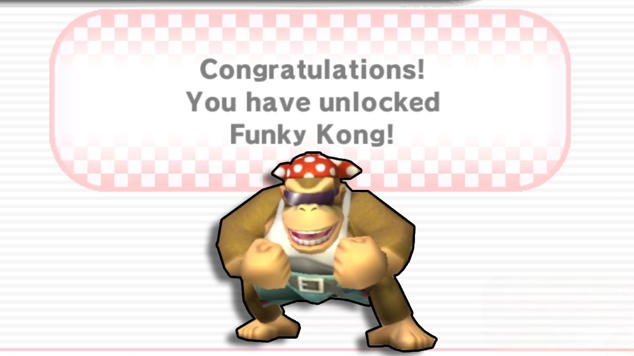 How to Unlock Funky Kong in 10 Minutes - Mario Kart Wii