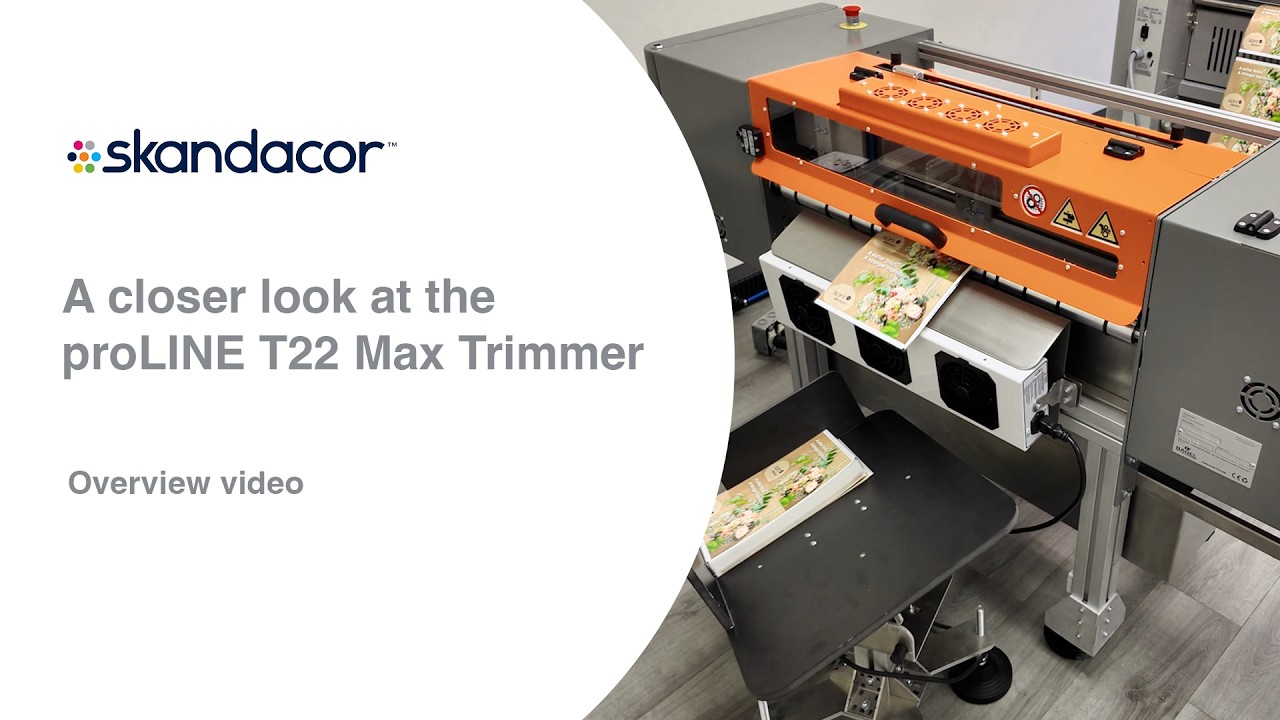 Built for Faster Web-to-Sheet Finishing | proLINE T22 Max Trimmer