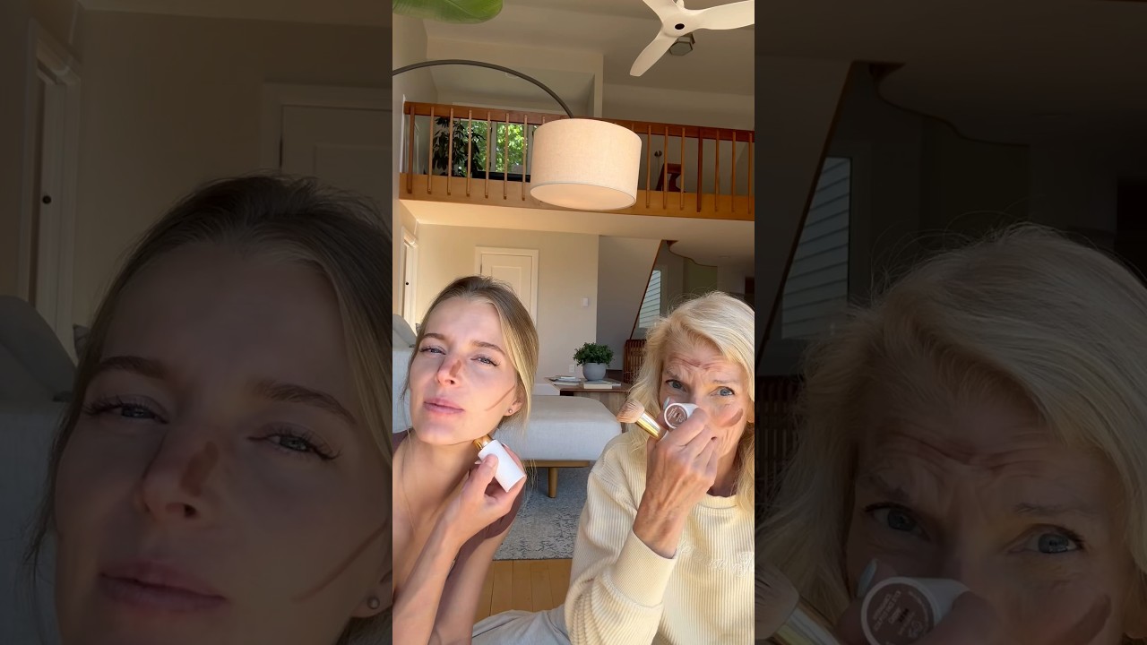 Getting ready! One of the best parts of our trip to Maine was bringing Mom with us! 🌹
