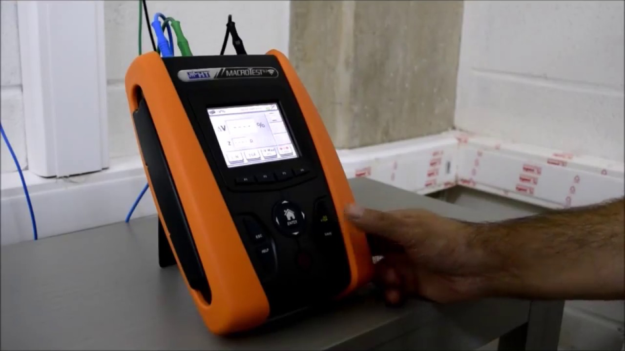 HT Instruments | Macrotest G3 multiverificador de instalações prediais