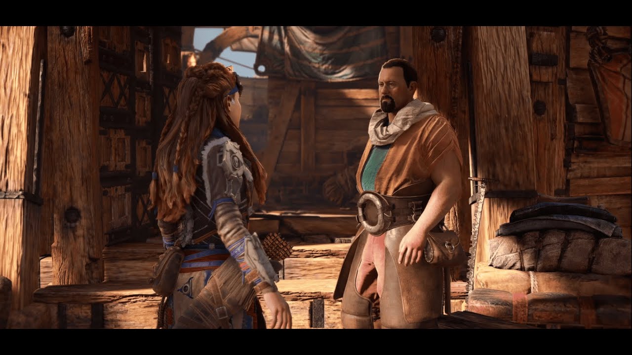 Horizon Forbidden West - Tutorial parte 7 - Cadena Chirriante, foso de lucha y asalto mecánico