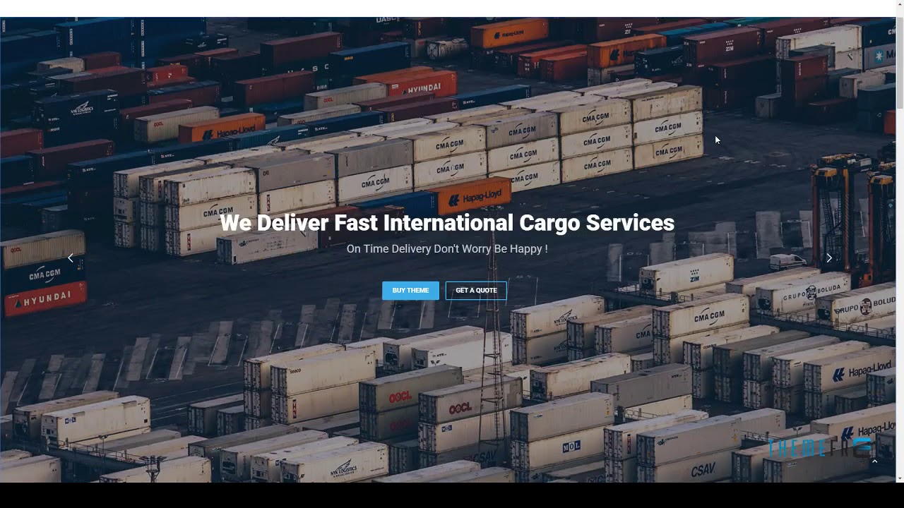Amlogistic Transportation and Logistics HTML Template        Martie J