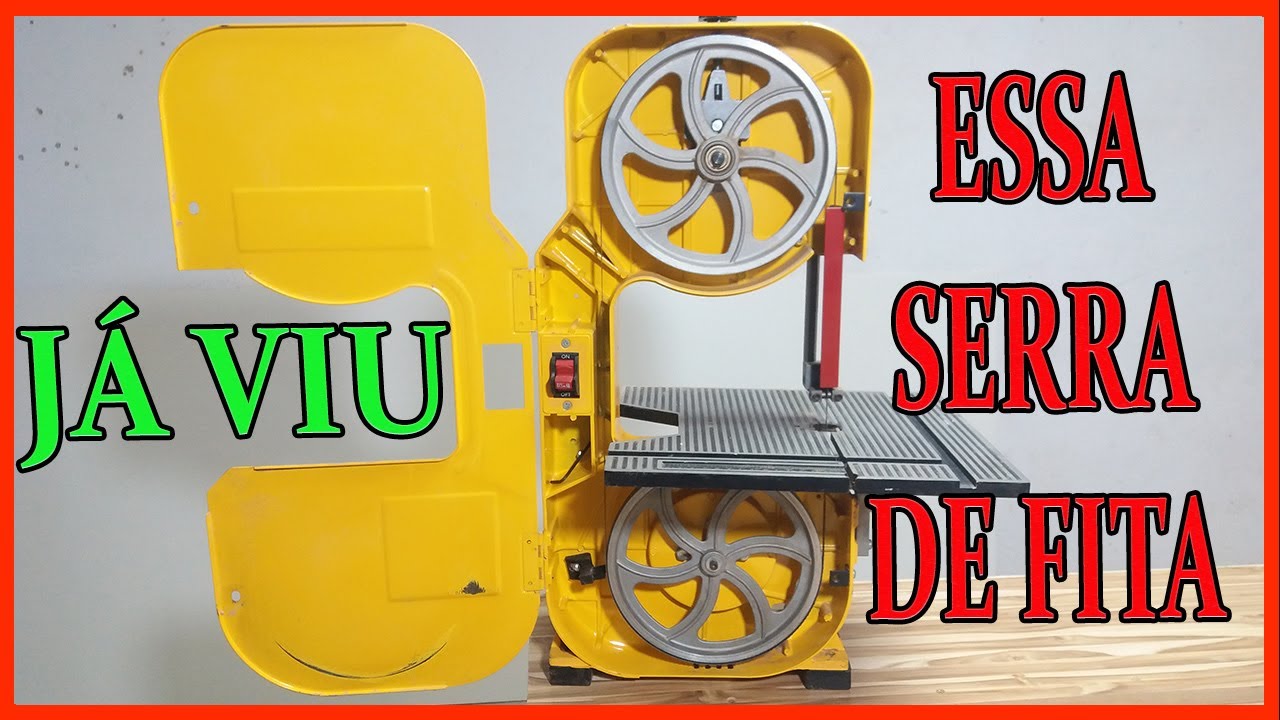 Mini serra de fita ferrari