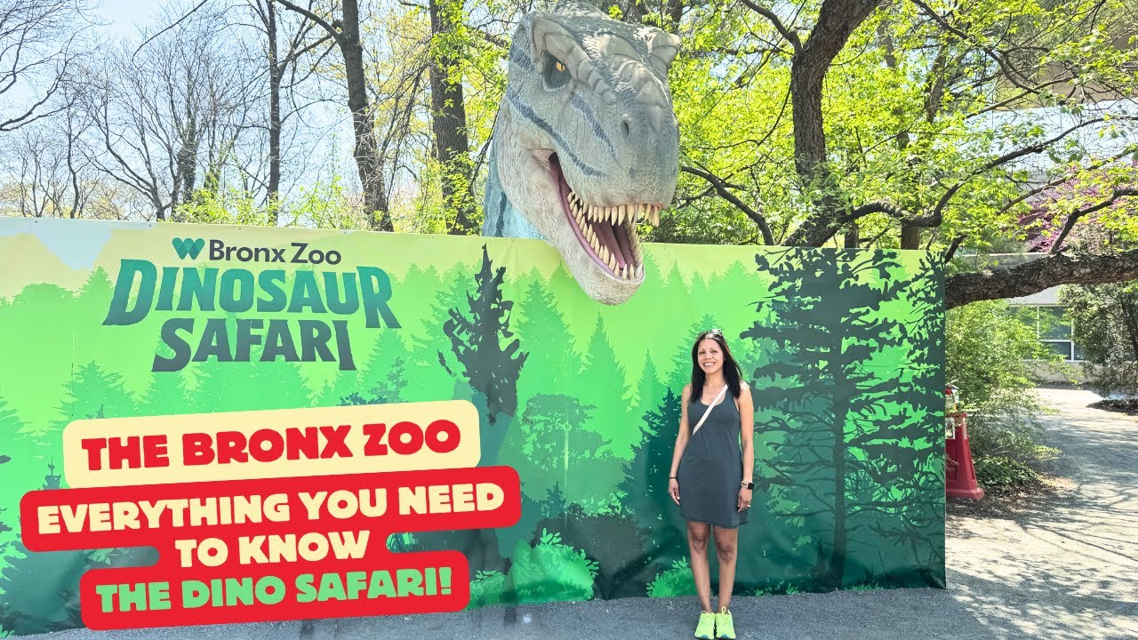Watch This Before Visiting the Bronx Zoo I Dinosaur Safari I Bronx, NYC 2025