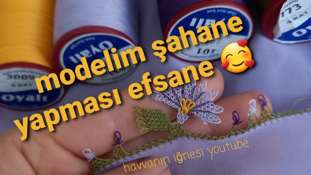 iğne oyası yelpaze modeli..🌹🌹🌹