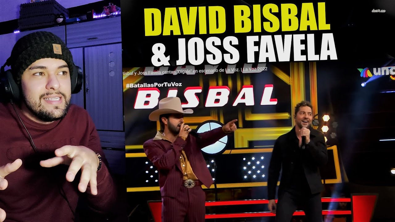 DAVID BISBAL & JOSS FAVELA - Dígale🔴 Reacción/Análisis🎤🎵