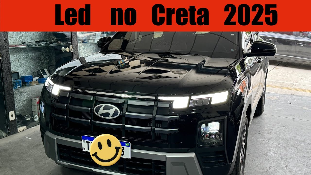 Led nos faróis Creta novo e modificação do Drl,ficou top 💪🏻
