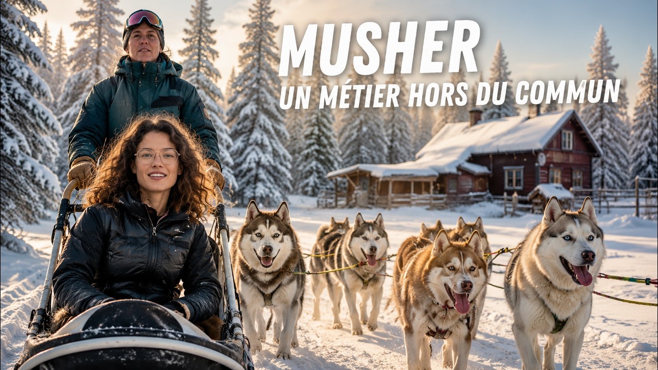 Je Deviens MUSHER pendant 24H | Découverte de ce MÉTIER hors du Commun 🐕 - Claire