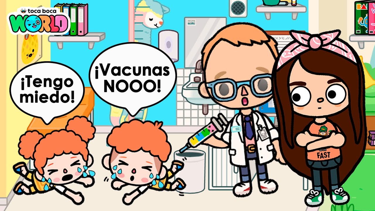🏥💉 ¡MIS BEBÉS MELLIZOS ODIAN LAS VACUNAS! | Luna Forever en Toca Boca Life 😂