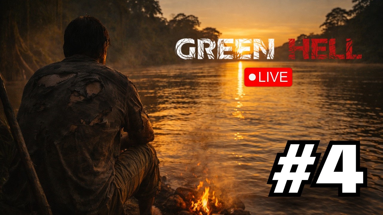Green Hell LIVE PART 4 | Jungle Survival Gets Harder 🔥 | SHORTS LIVE | #nadegaming