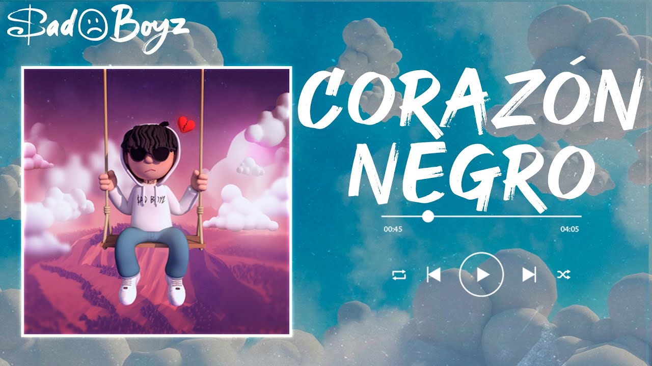 JUNIOR H - CORAZÓN NEGRO (letra)