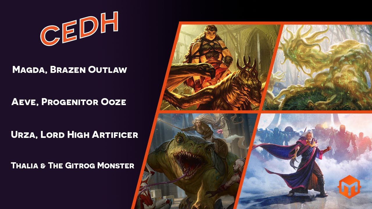 CEDH - Magda VS Aeve VS Thalia & Gitrog VS Urza