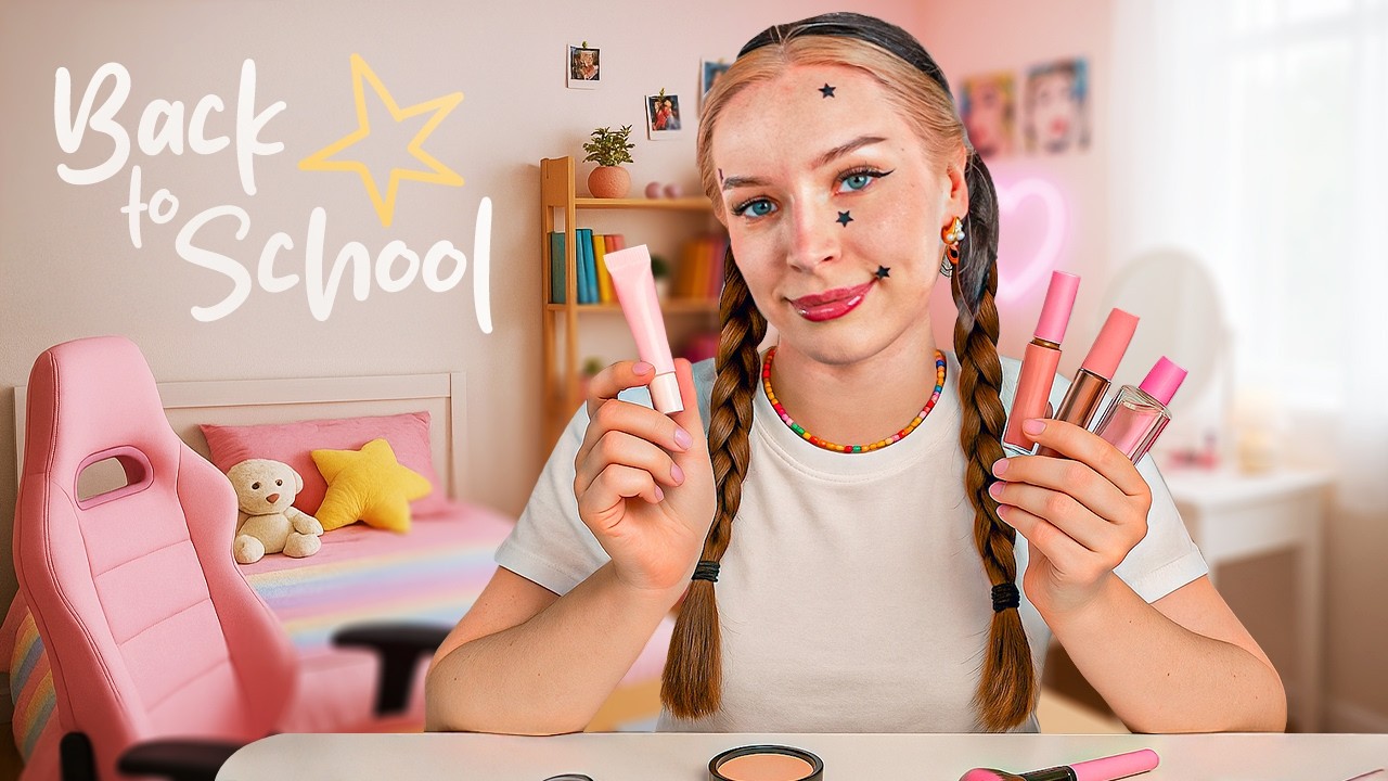 TANI makijaż do SZKOŁY z Rossmann!