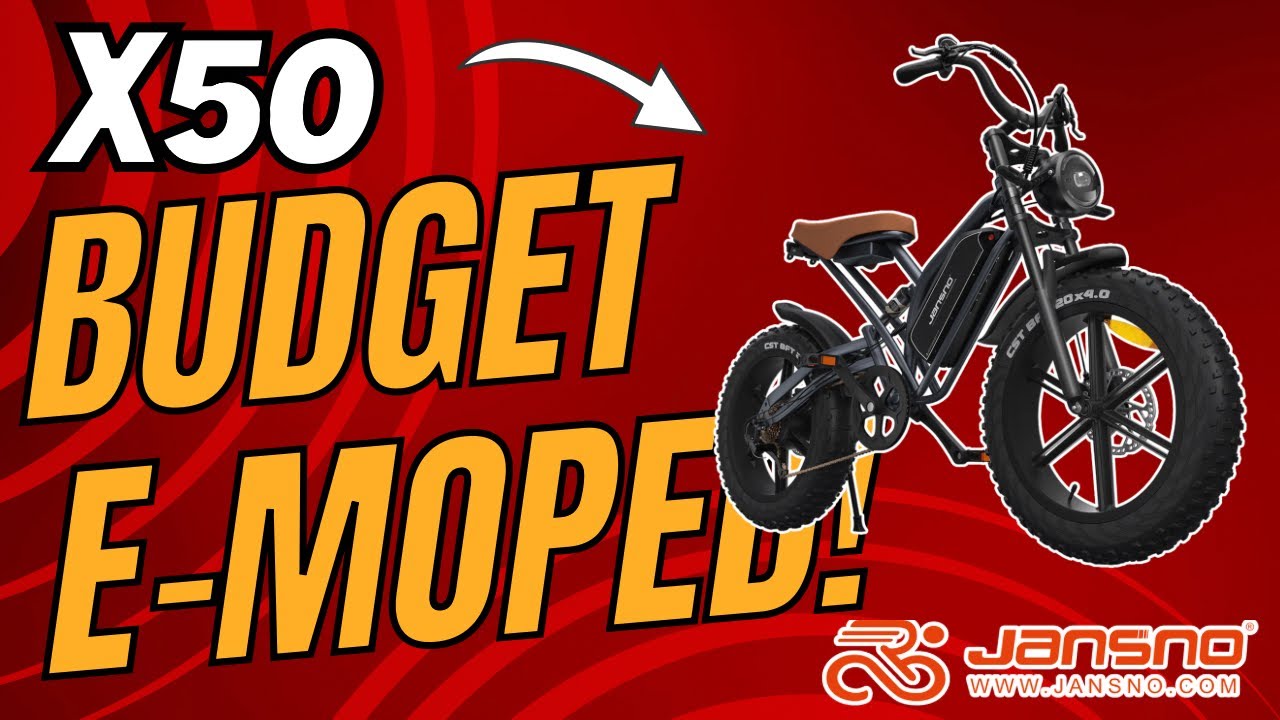 Budget Moped? Meet the Jansno X50 Ebike
