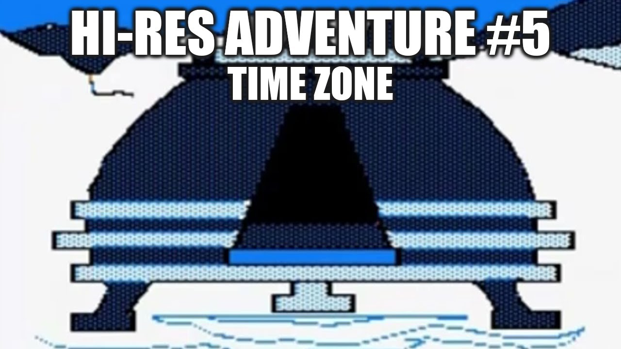 HI-RES ADVENTURE #5: TIME ZONE Gameplay Walkthrough - No Commentary Playthrough