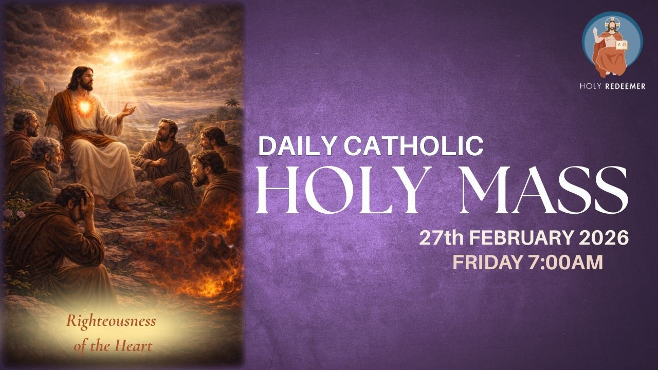 Catholic Holy Mass  - 27th February 2026, Friday