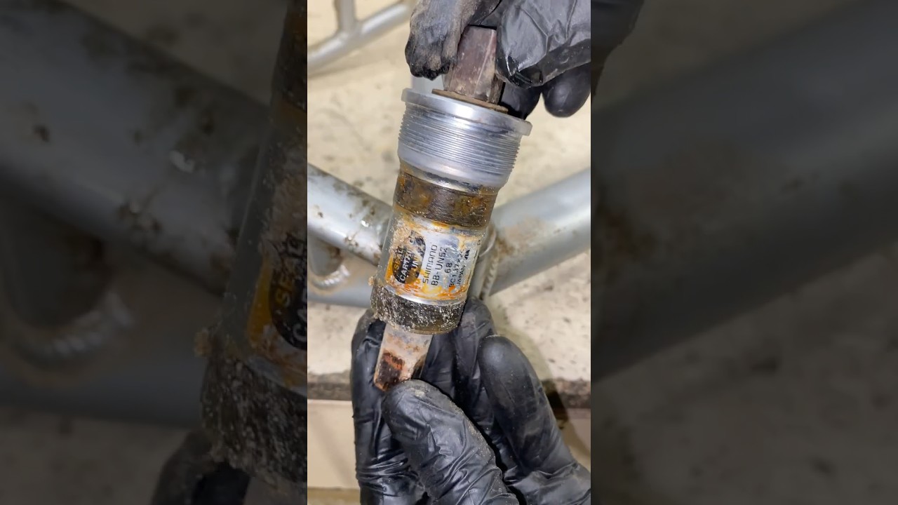MTB Restoration: Shimano Bottom Bracket Removal