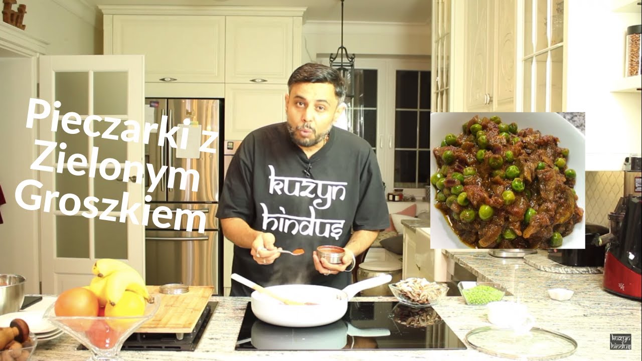 Kuzyn Hindus - Pieczarki z zielonym groszkiem || Kuzyn Hindus