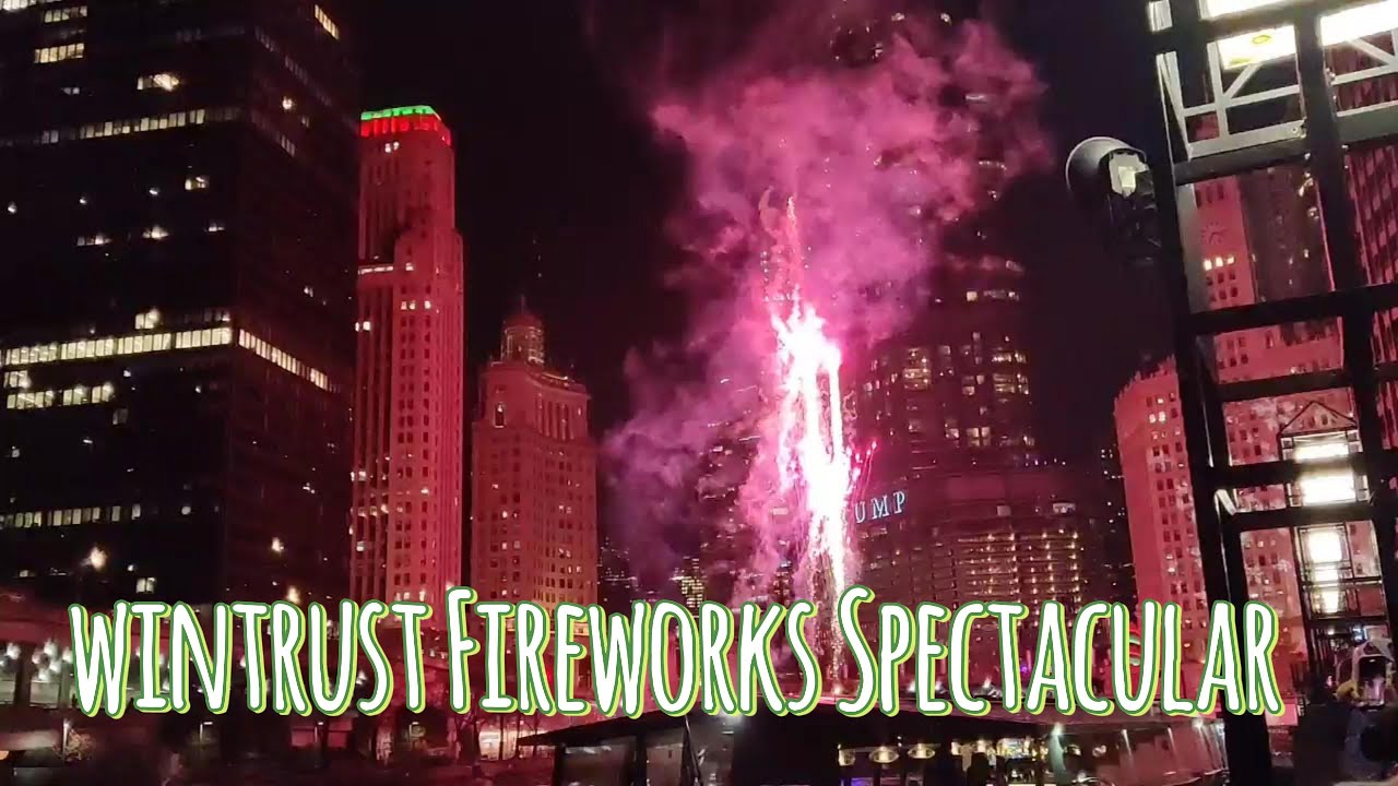 Chicago Thanksgiving Fireworks 2025 – Wintrust Spectacular! 🎇 #nightlife #fireworks #chicago #viral