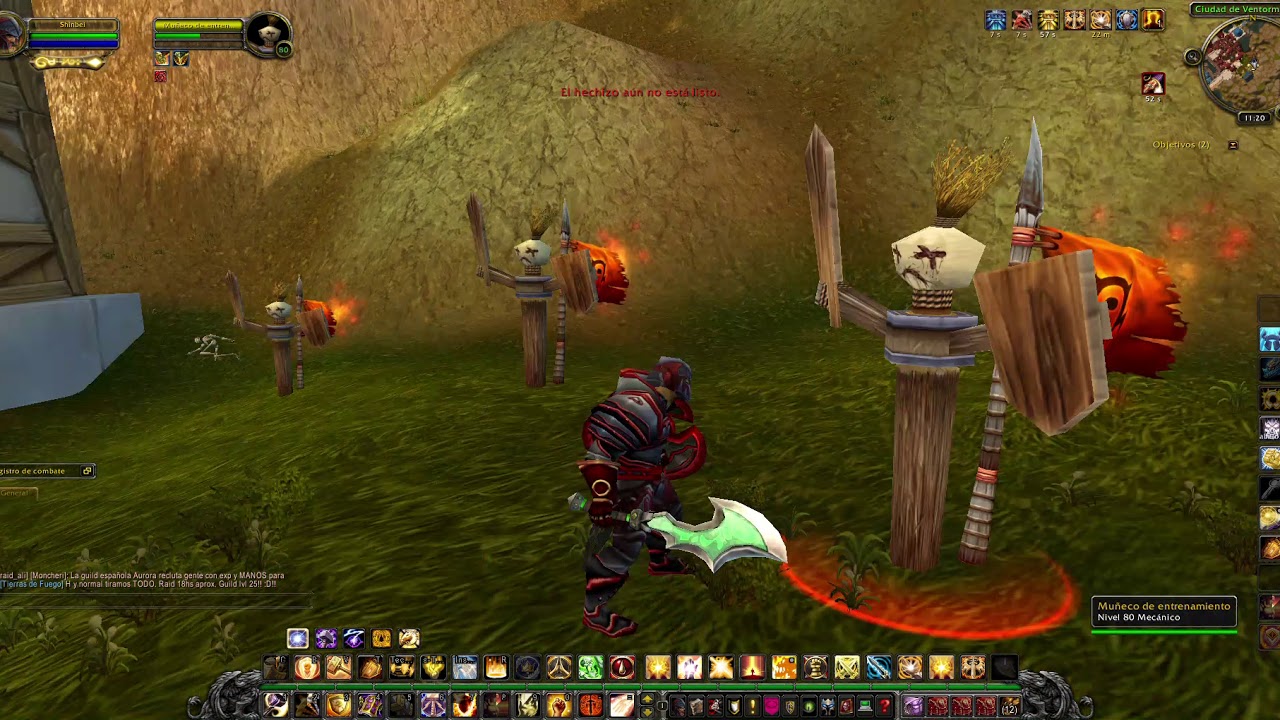 Movimientos basicos del paladin tank wow (4.3.)