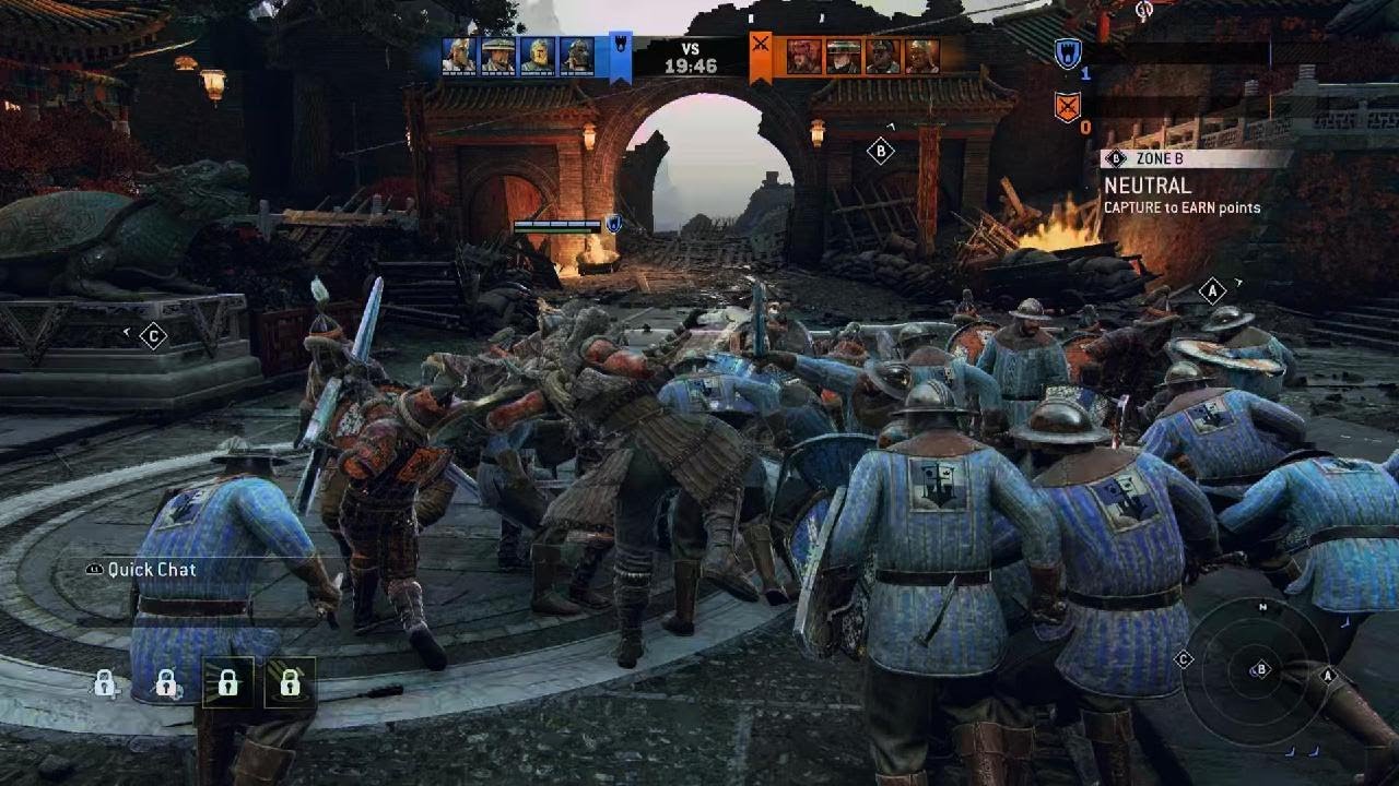 First time winning QIANG PASS Dominion map.[For Honor]