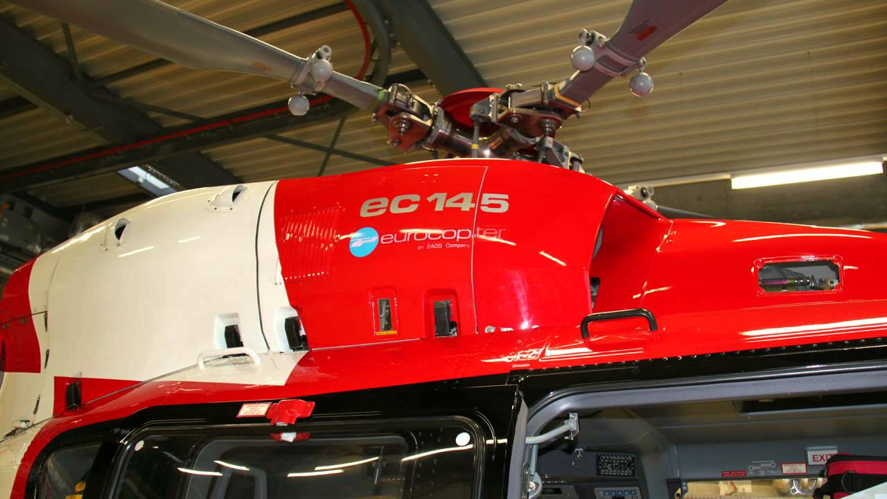 REGA Basis Zürich EC-145 HB-ZRD Rundgang