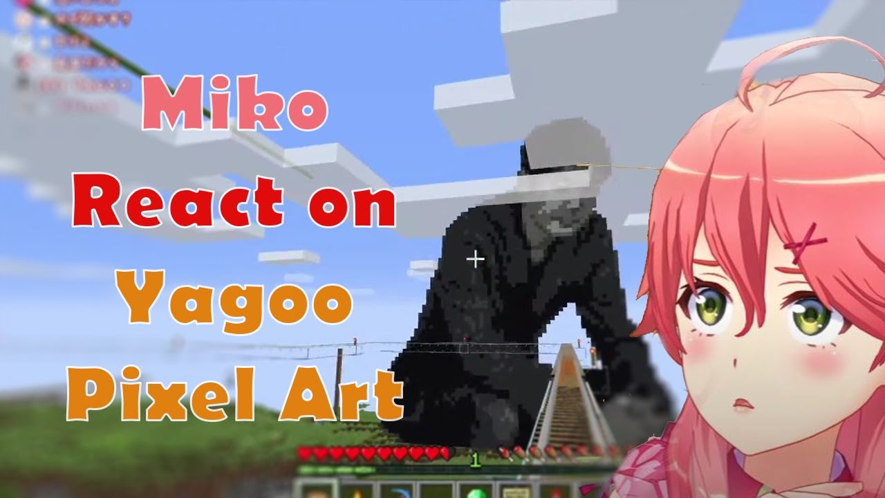 Miko Rentering Pekoland React on Yagoo Pixel Art