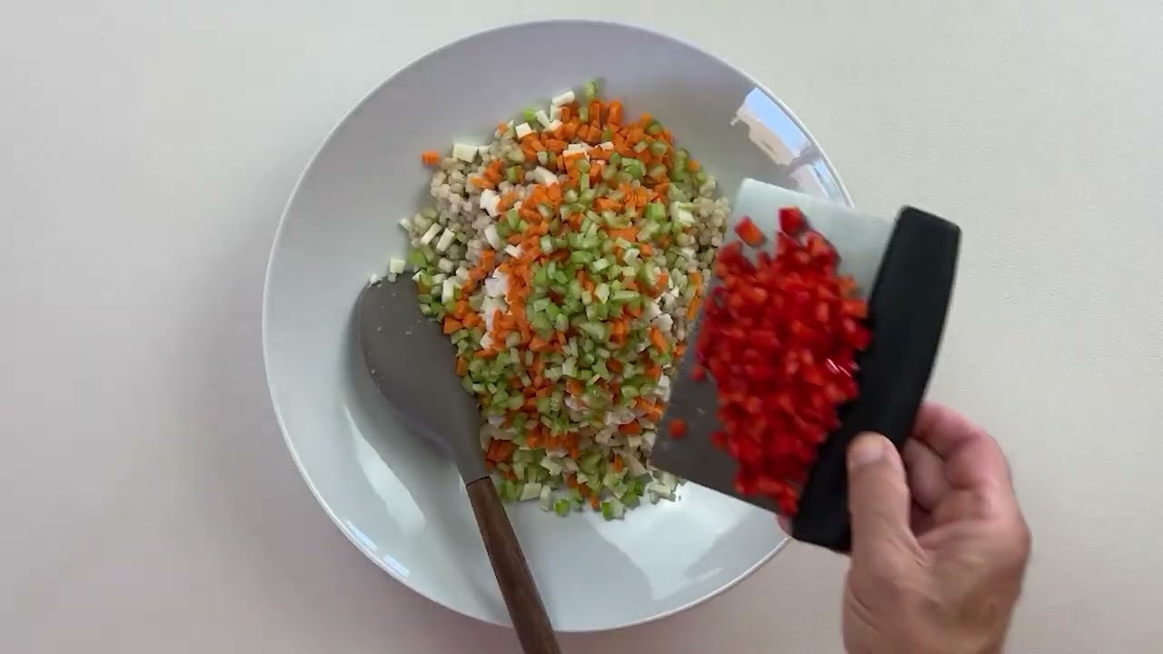 Pearl Couscous Halloumi Salad