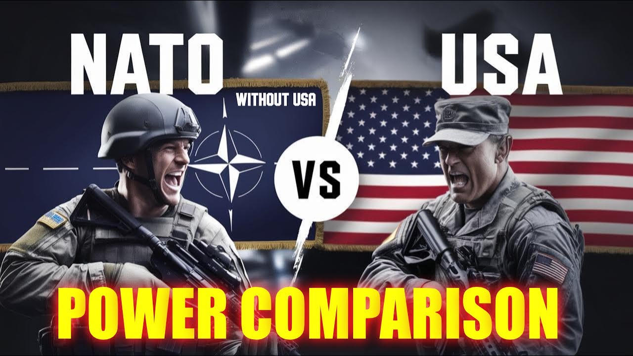 NATO vs USA | Who Would Win? | Military Power Comparison 2025