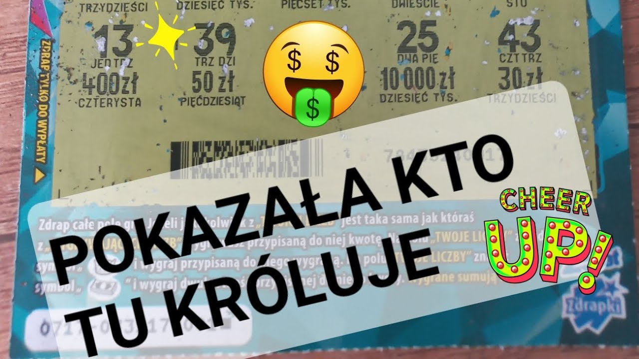 Premiera Król Cash🦁 Ekspres Losy-koniczynka🍀#lotto #zdrapki #wygrana 🤑💰