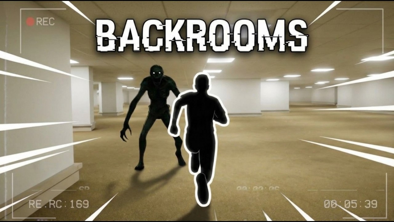 BACKROOMS RUN! Immersive Interactive Warm Up ⚠️  / POV Horror Game 🏃‍♂️💨 | Viral Interactive Game