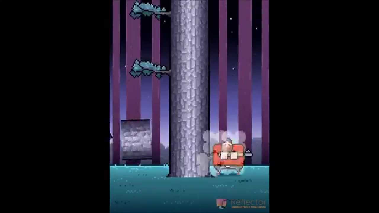 TimberMan:HighScore GamePlay