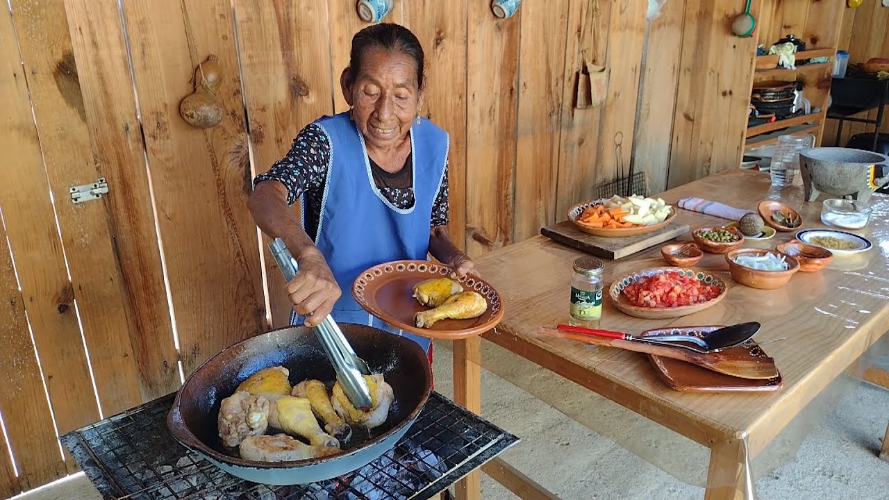 Cocinandoles Un Rico POLLO A LA JARDINERA, Asi Lo Hago Para Que Salga Bien Rico | DOÑA LUPITA
