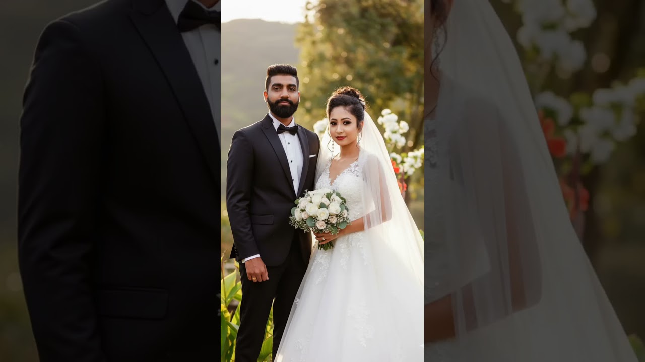 Gemini trending wedding photo  editing💍  1st comment                                         #Gemini