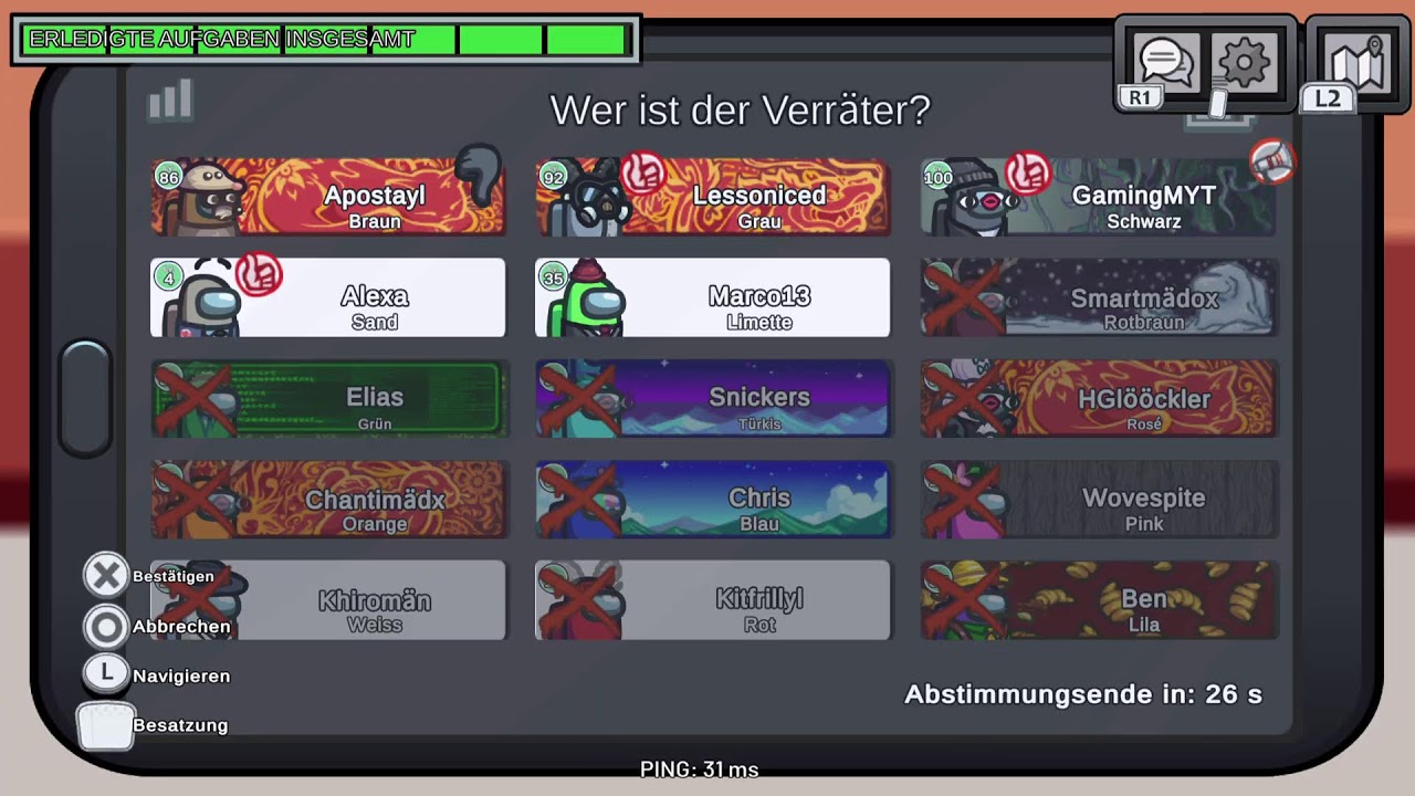 AMONG US DEUTSCH #213: JEDER KANN MITMACHEN 😎 NÄCHSTE VERLOSUNG BEI 1000 ABONNENTEN 🙂