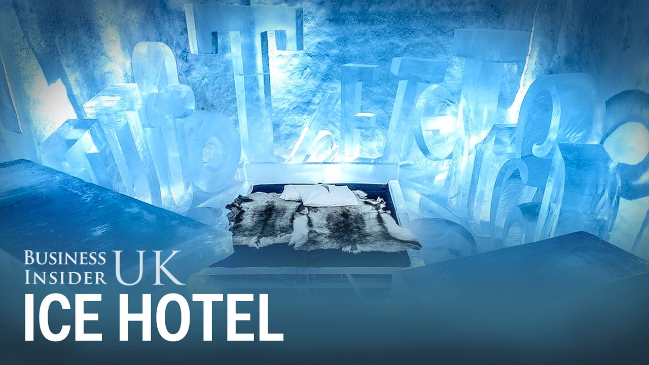 Inside Sweden's Icehotel where your room is carved out of ice