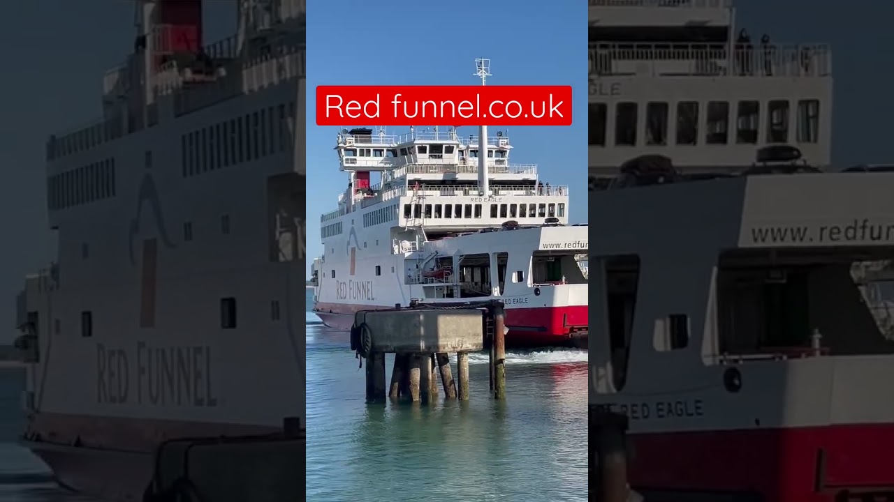 Red funnel ferry