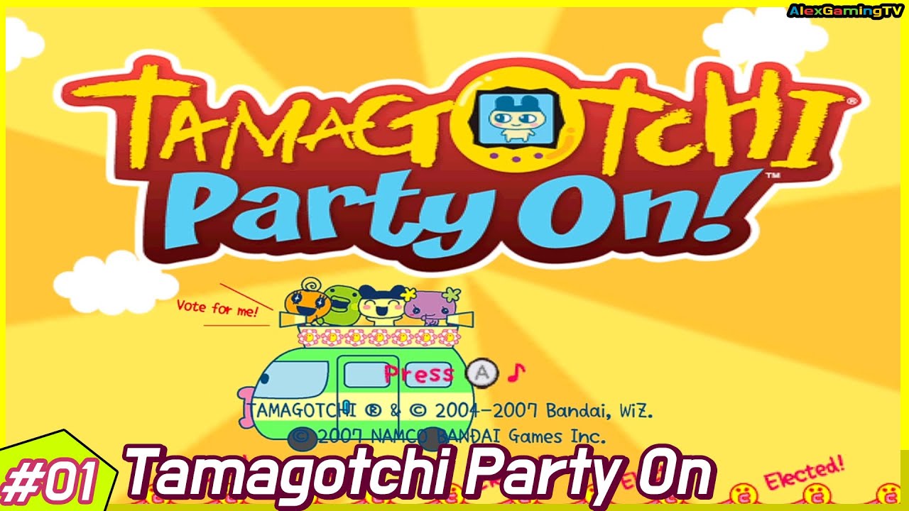 Tamagotchi Party On - Gameplay for Nintendo Wii | AlexGamingTV