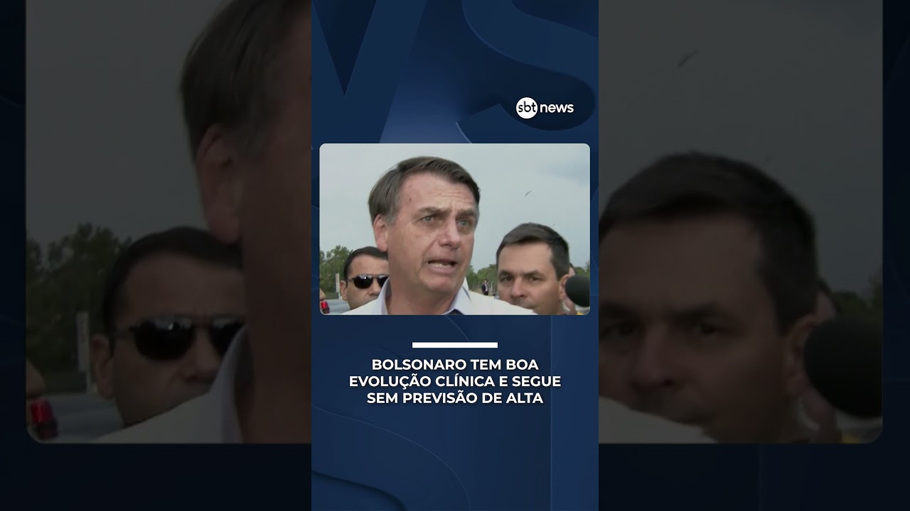 Bolsonaro tem boa evolução clínica e laboratorial e segue sem previsão de alta da UTI