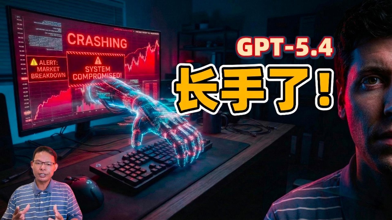 GPT-5.4 彻底接管电脑！Claude 遭封杀，4000人秒裁与万亿 SaaS 崩盘：看懂 OpenAI 的暴力洗地
