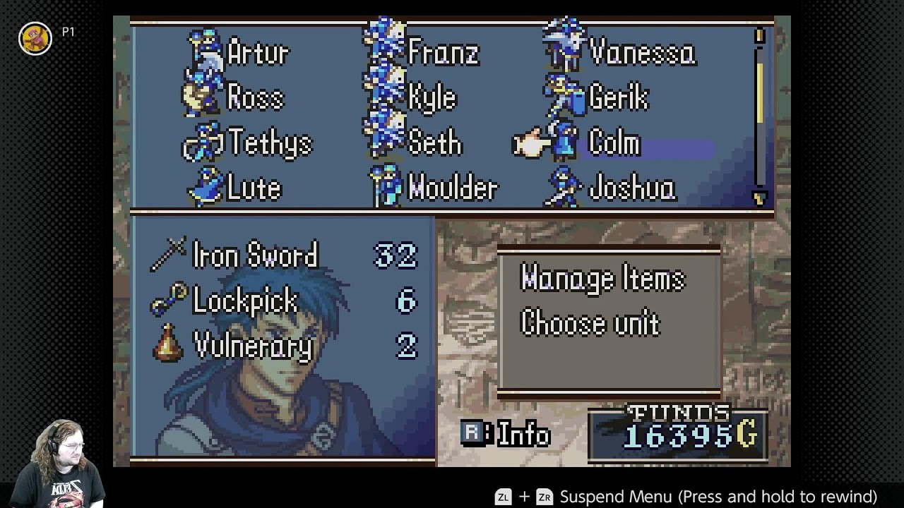 FE8 Eirika Route (NSO), Stream 2 - Gerik's Mercenaries