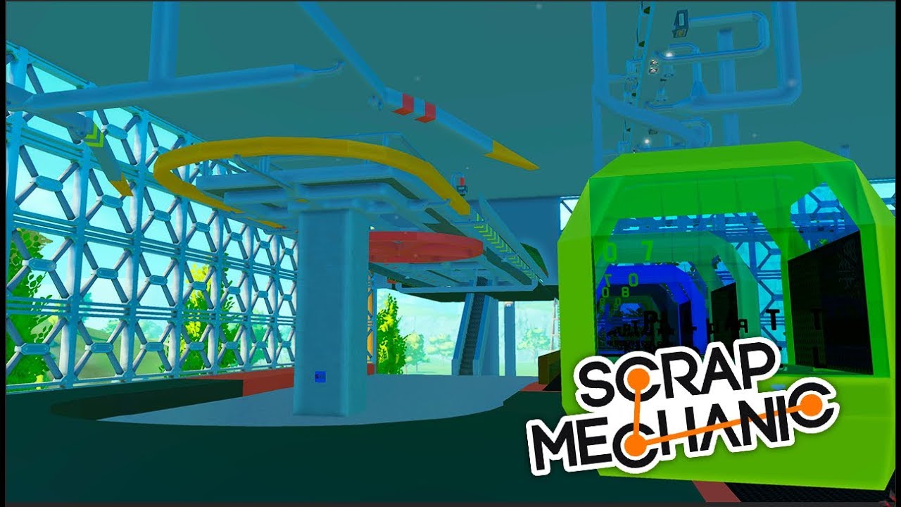 SCRAP MECHANIC LOS MEJORES MAPAS DE TELEFÉRICOS