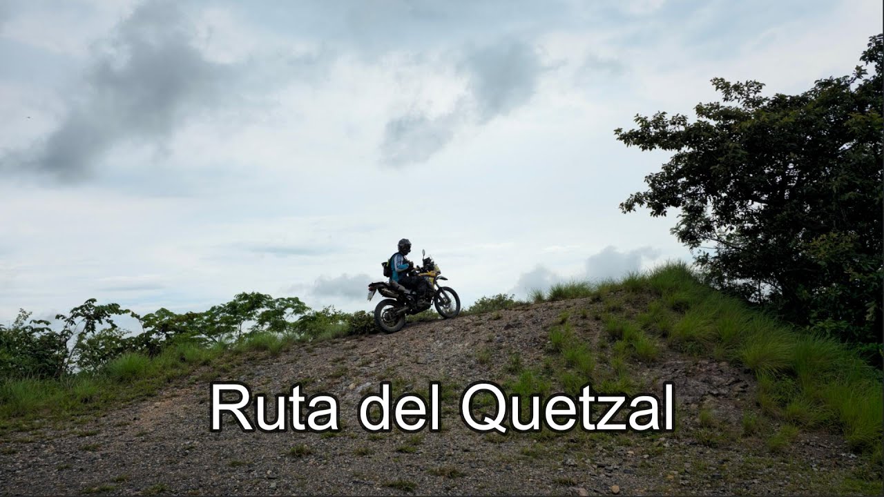 Ruta del Quetzal - Zagala Vieja - Rio Seco! En moto por Costa Rica | #CRF300L