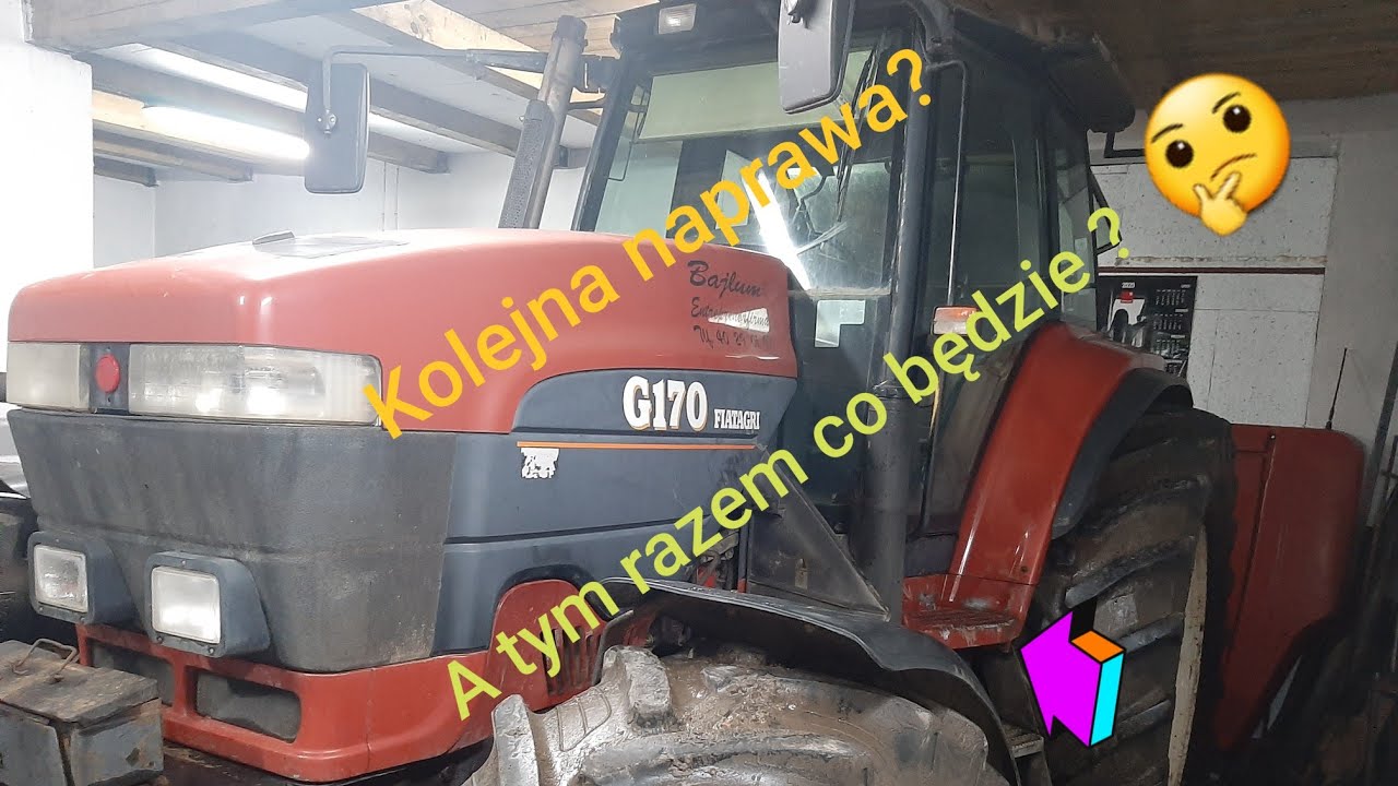 Z kroniki garażowej #15. Fiat G170, New Holland. Naprawa skrzyni, odzysk czynnika klimatyzacji. Cz1.