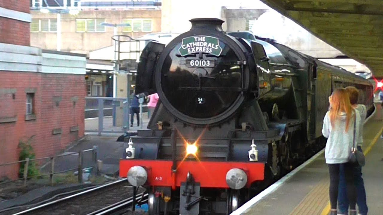 LNER Class A3 60103 Flying Scotsman at Slough, Woking & Gipsy Hill - 05/06/18