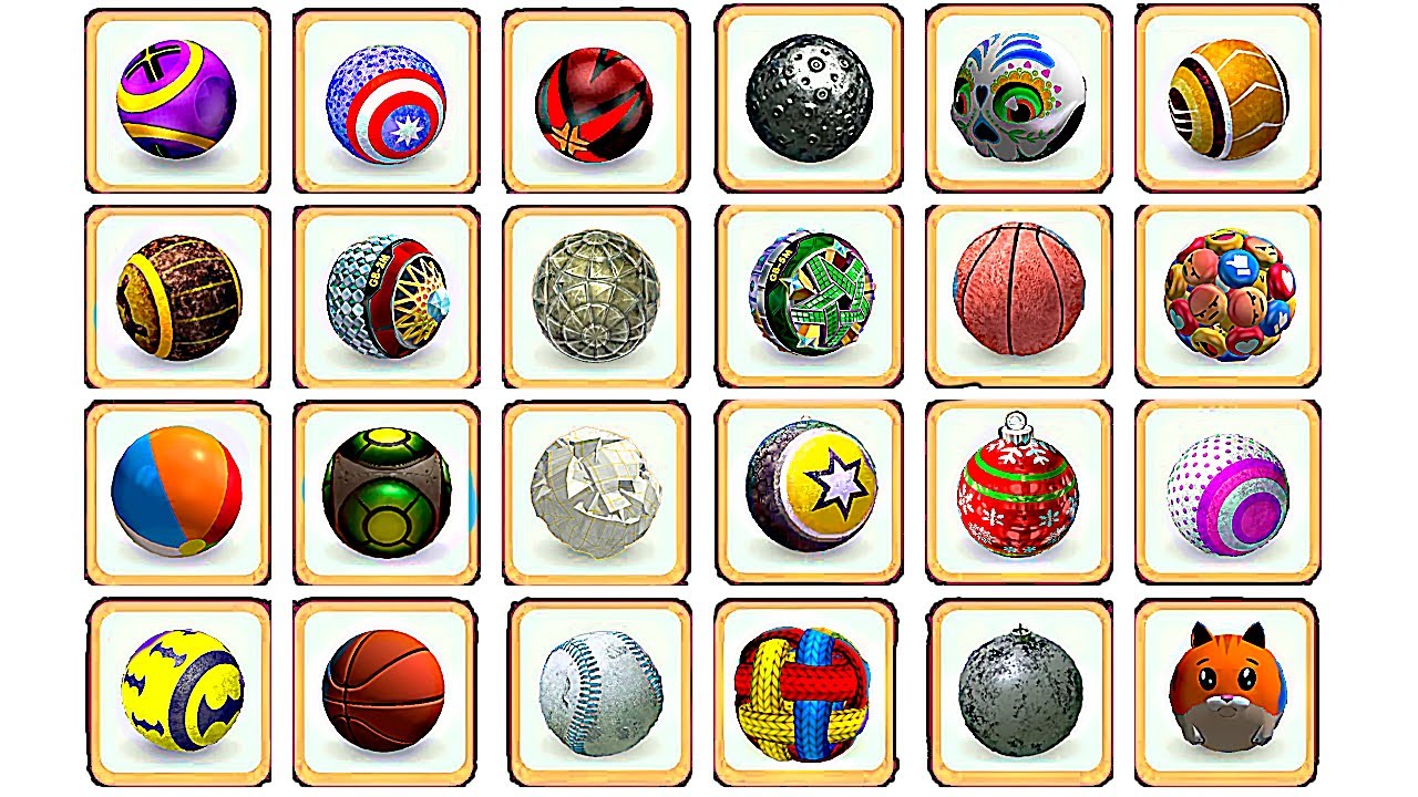 All Black, White & Color Balls in Going Ball vs Rolling Ball vs Action Ball vs Rollance! Race 1138
