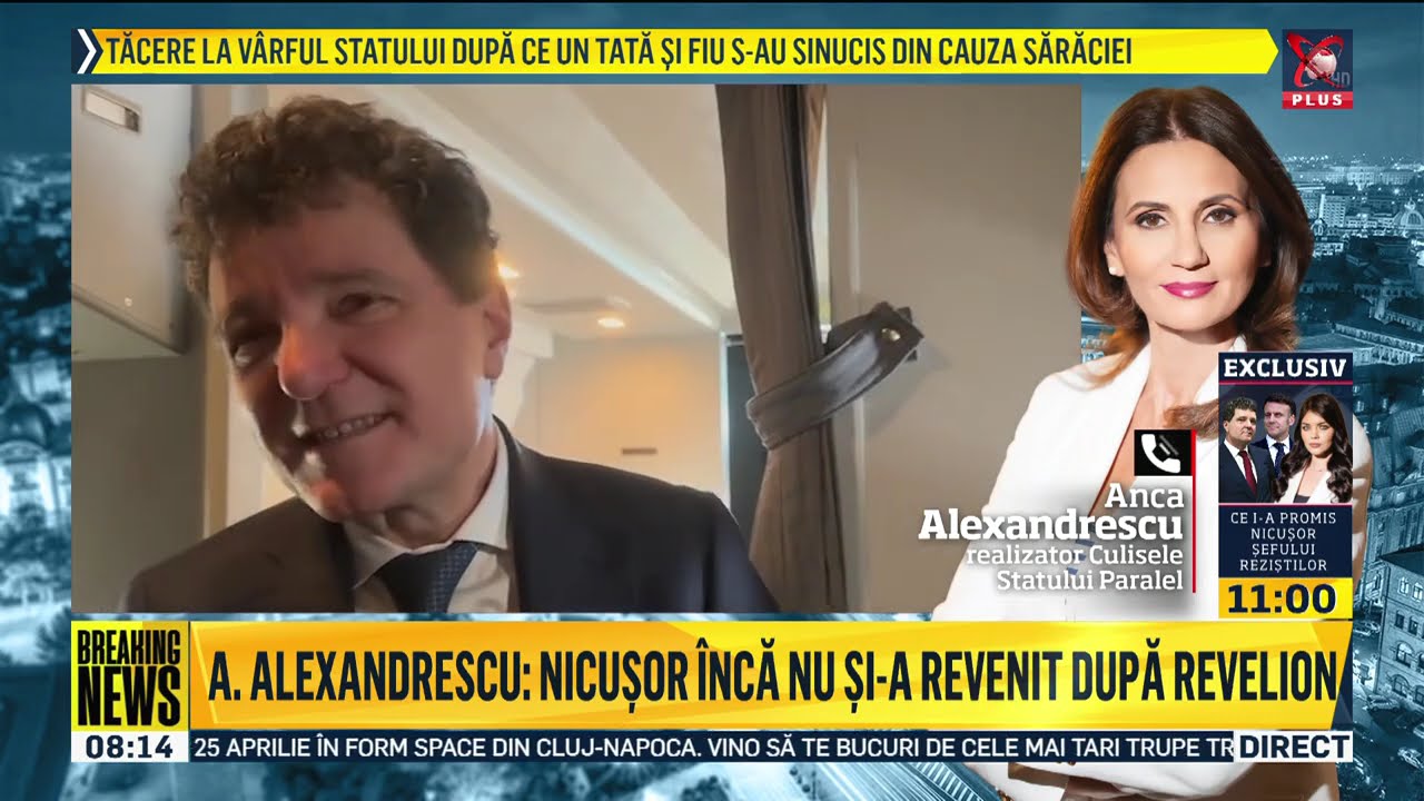 Stirile Realitatea Plus de astazi 7 Ianuarie 2026 ora 8